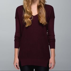 Lululemon The Sweater Life Bordeaux 4 GUC